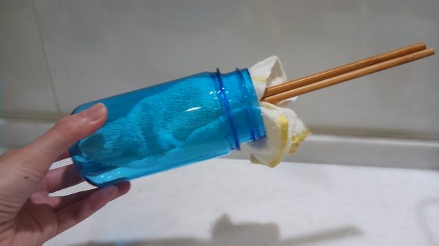 ナルゲンボトルの洗い方・お手入れの仕方で拭き取る方法