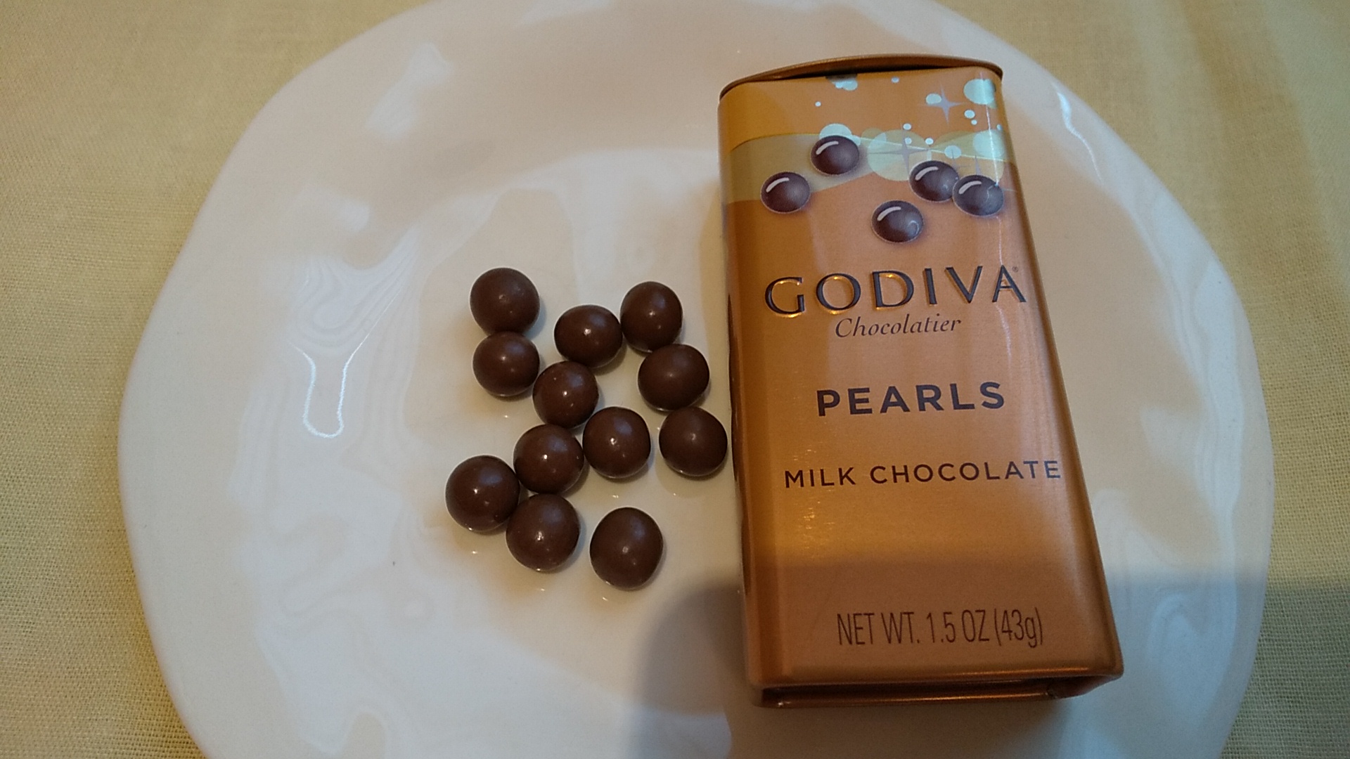 ゴディバ・パールのチョコのカロリーは？チョコレート一粒だと 